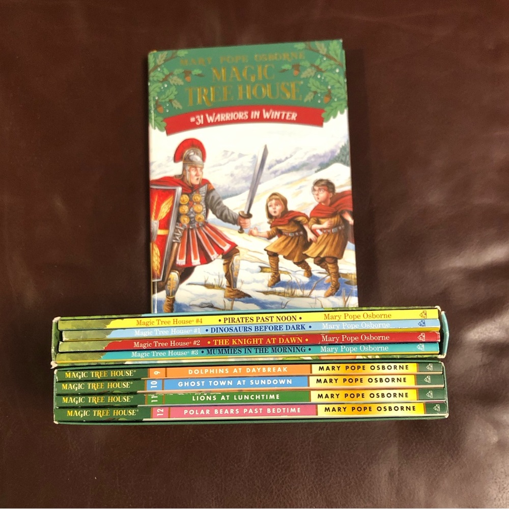 9 Magic Tree House Books